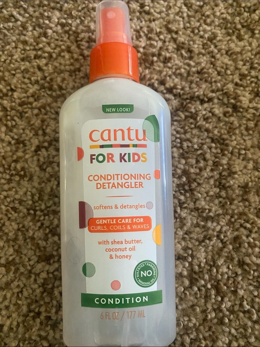 Cantu Conditioning Detangler Spray - Orange